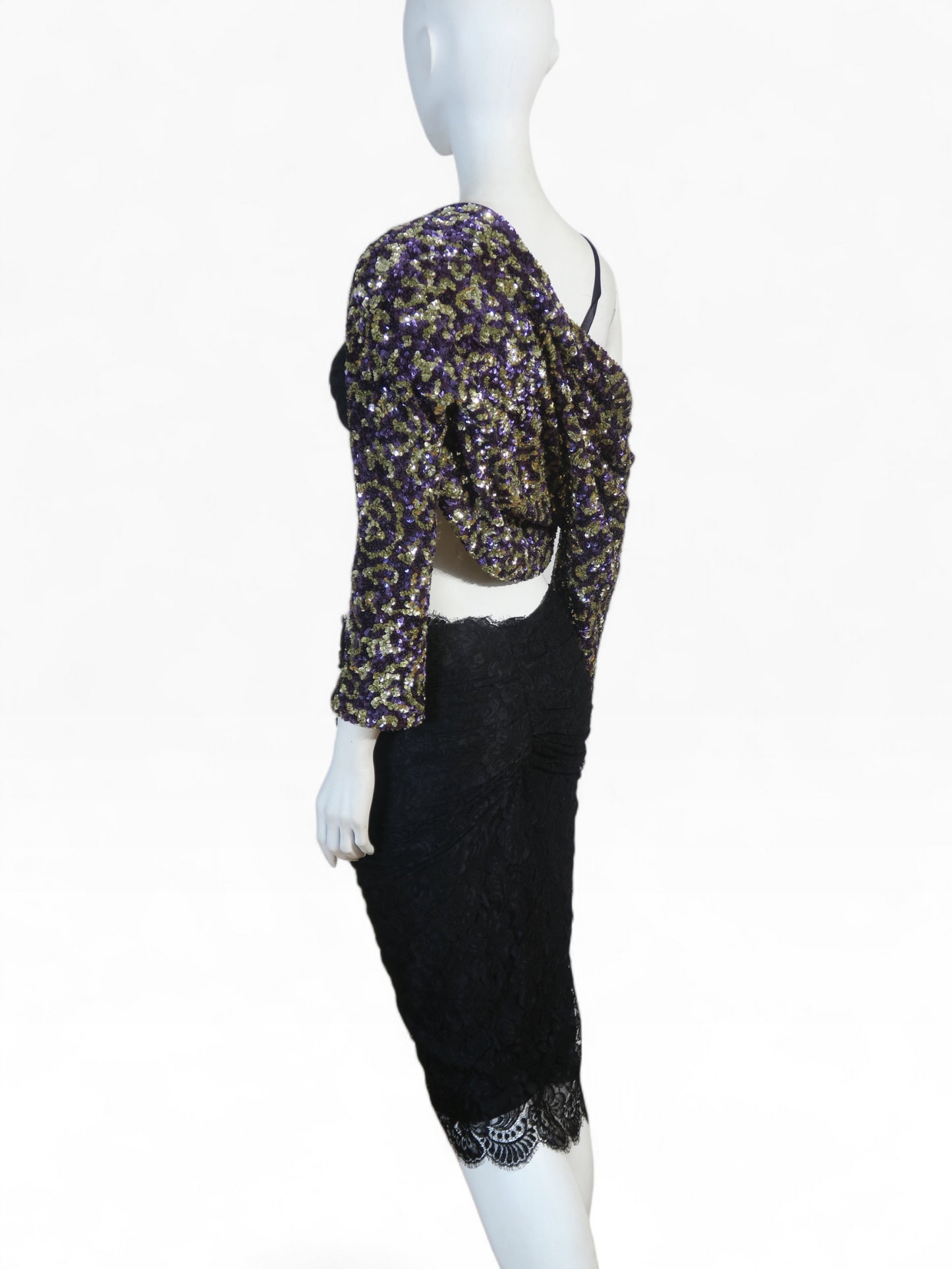 Dolce & Gabbana hand beaded sequins bolero "Special Piece"