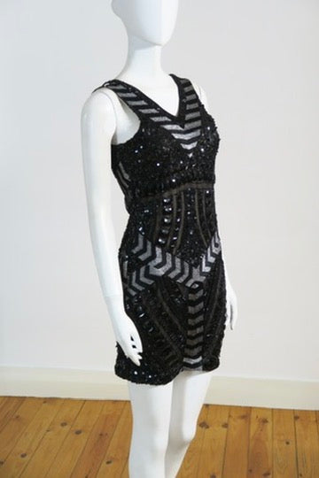 Scherrer bandage mini dress