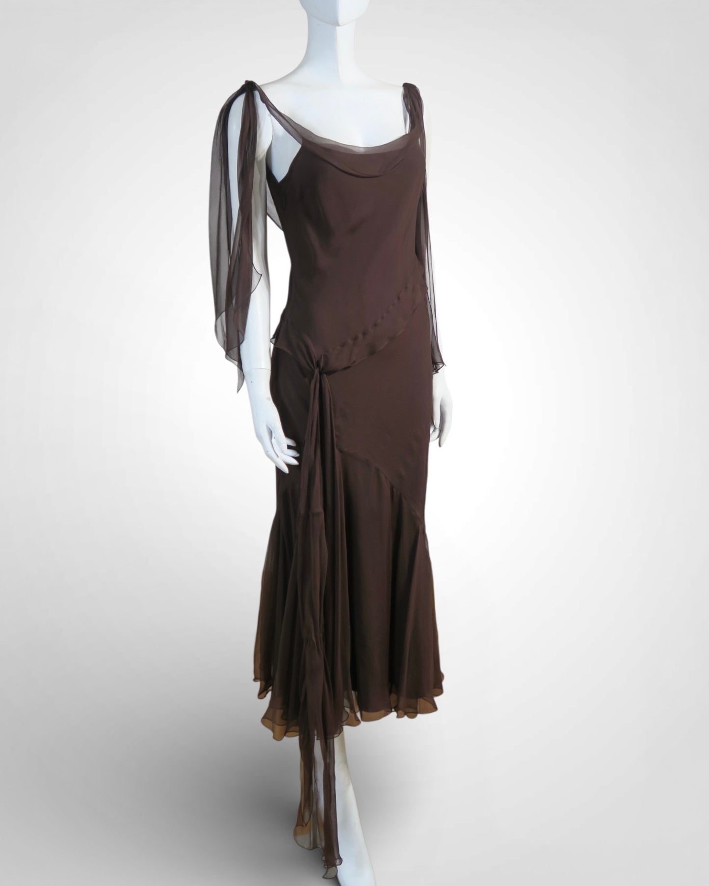 Dior fall 2005 silk dress