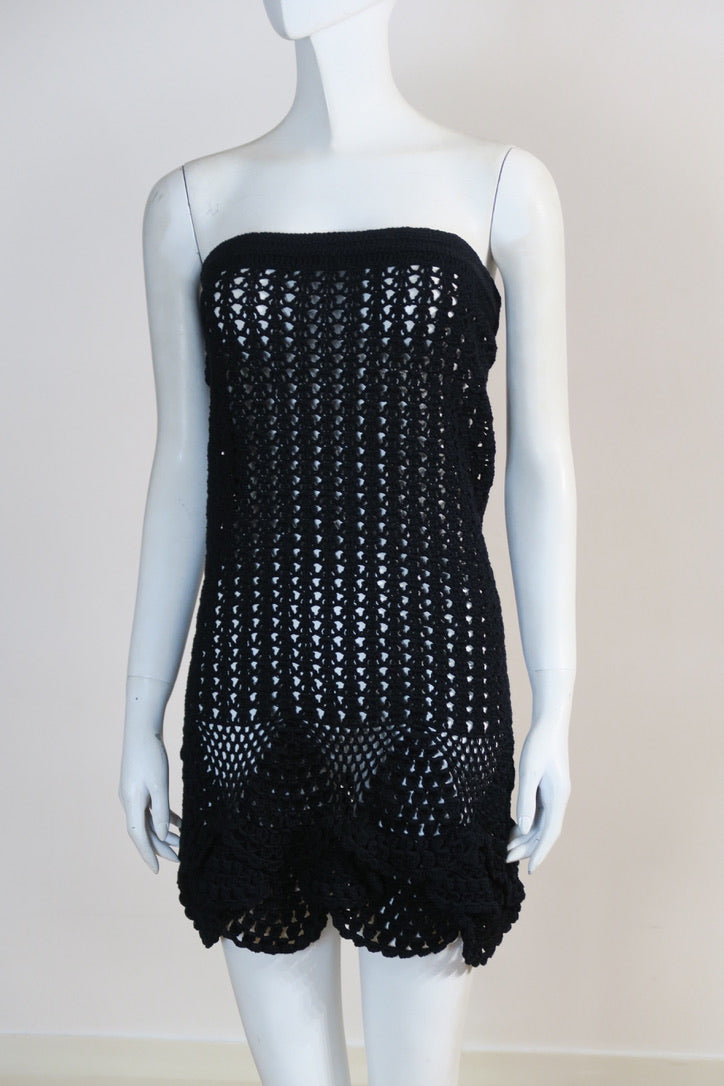 D&G crochet dress skirt set