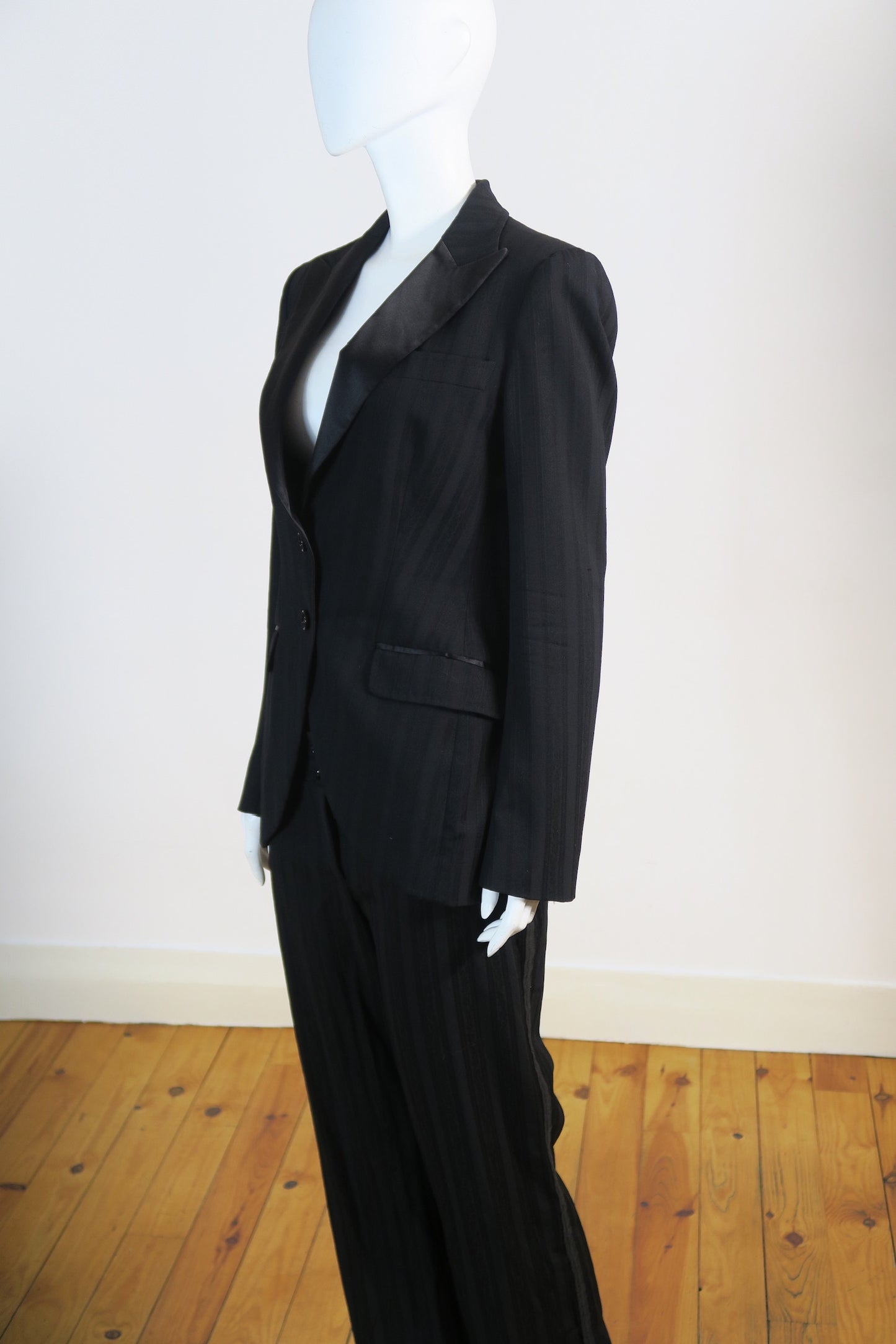 D&G tailored blazer trousers formal outfit