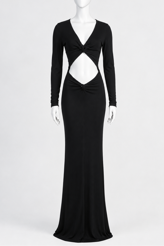 Gucci Tom Ford 2002 cut out maxi dress