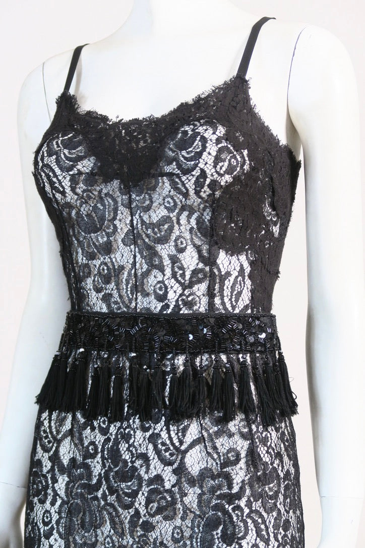 Dolce & Gabbana "special piece" lace sequin dress