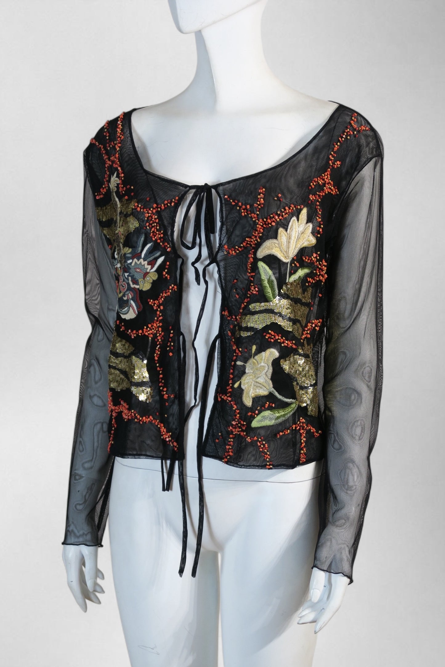 Blumarine beaded top