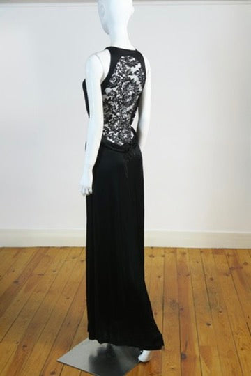 Roberto Cavalli lace maxi dress