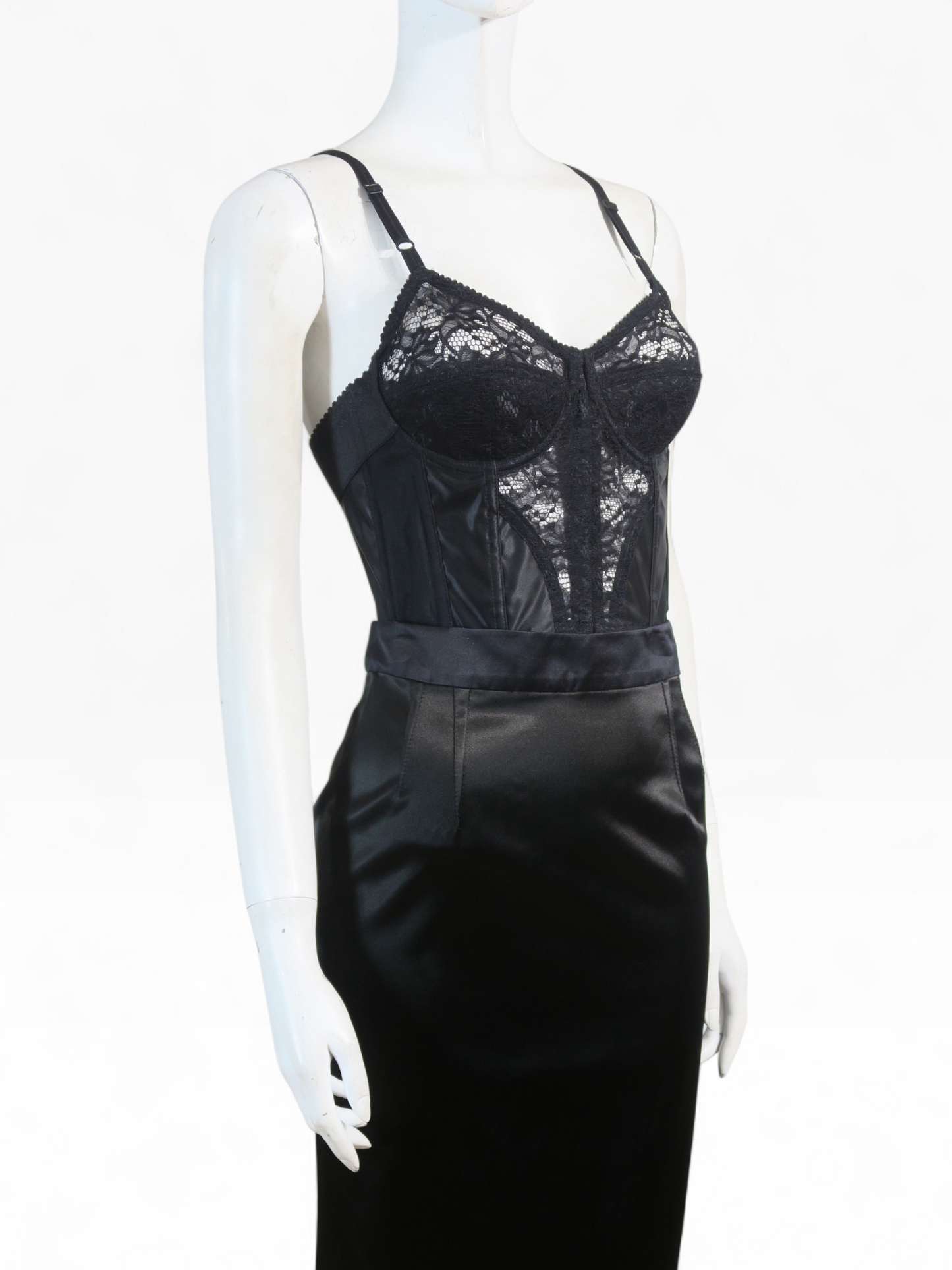 Dolce & Gabbana black lace set