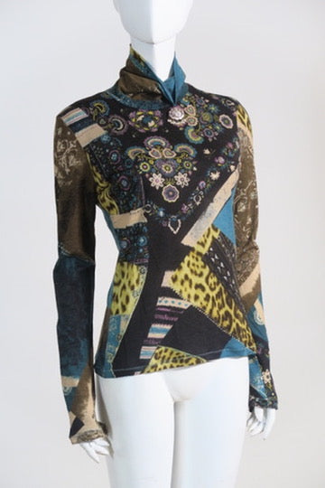 Roberto Cavalli galaxy top
