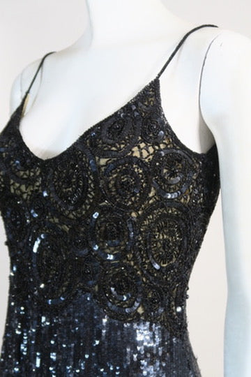 Naeem Khan hand beaded dress