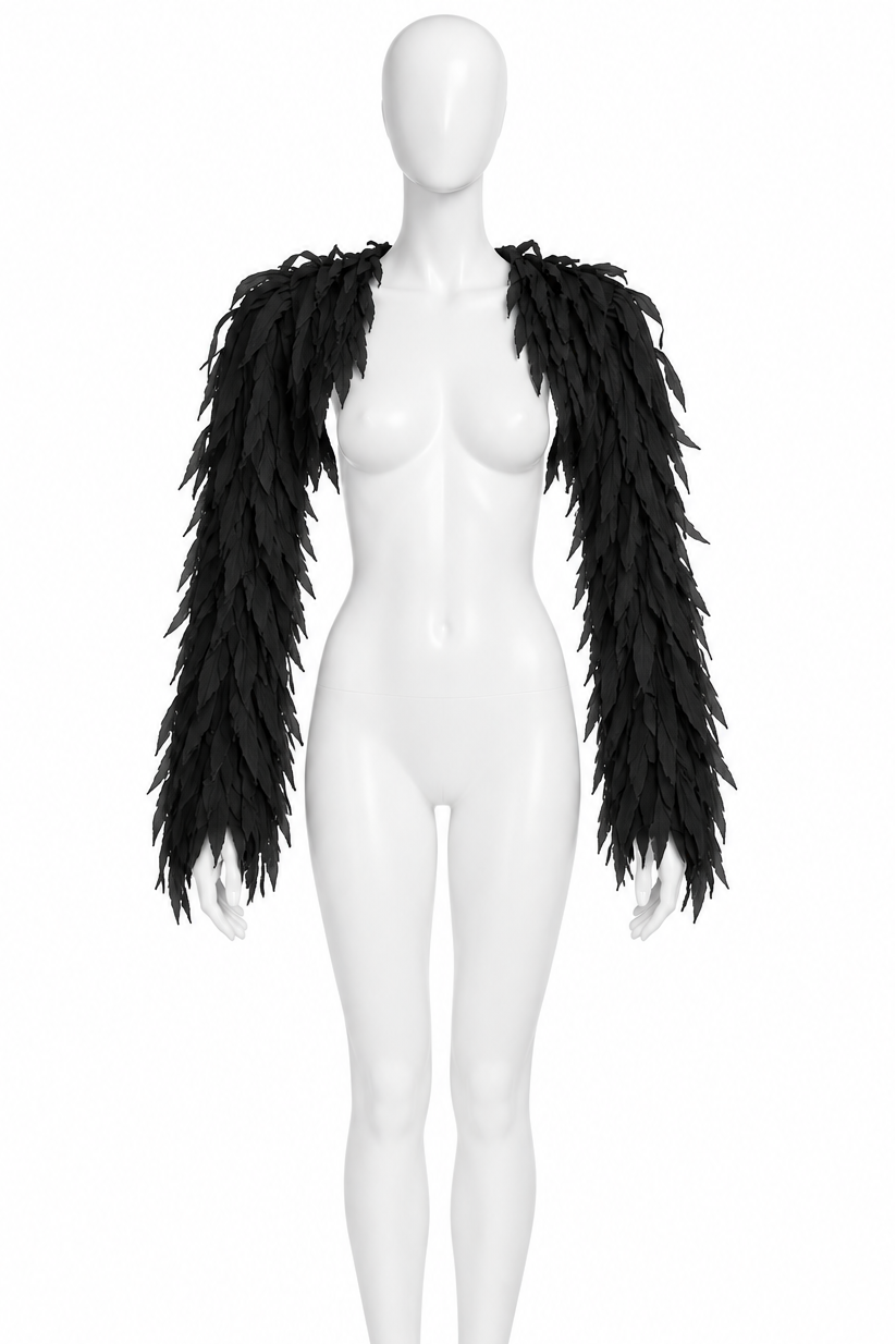 Plein Sud fringes bolero top