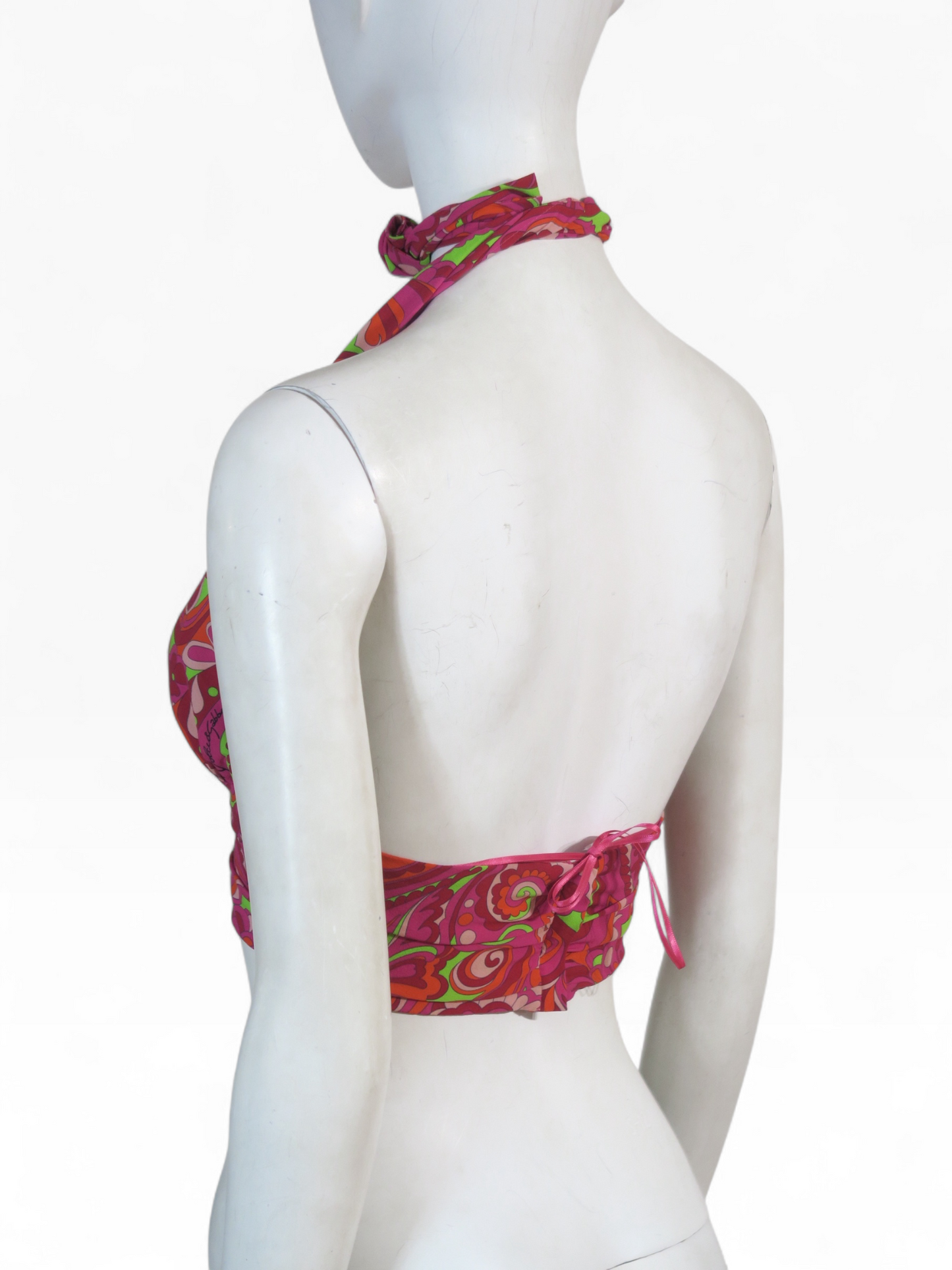 Dolce & Gabbana halter floral summer cropped top