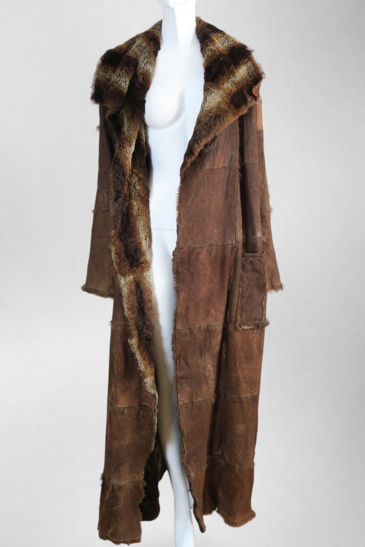 Dolce & Gabbana maxi fur jacket