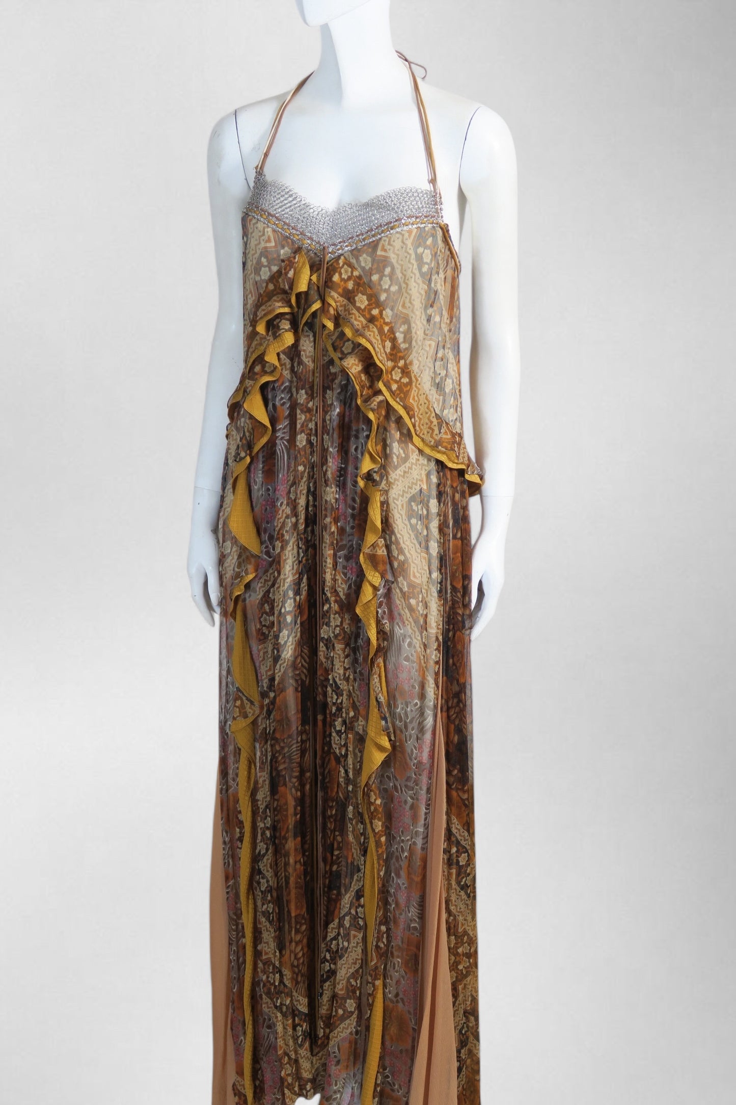 Chloe maxi silk dress