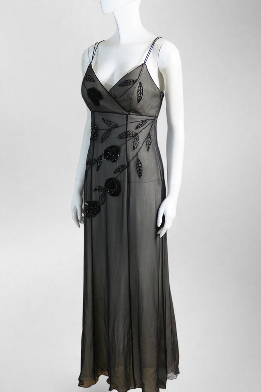 Frank Usher beaded dress