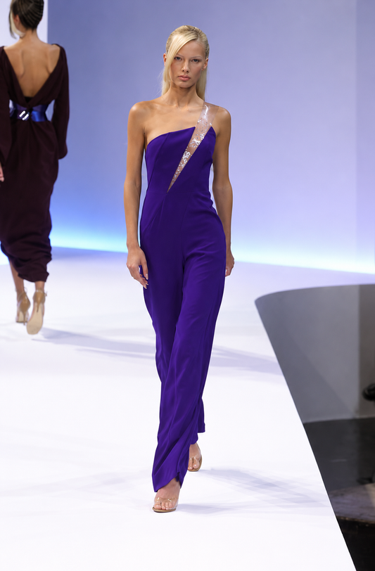 Thierry Mugler couture spring 2001 beaded jumpsuit