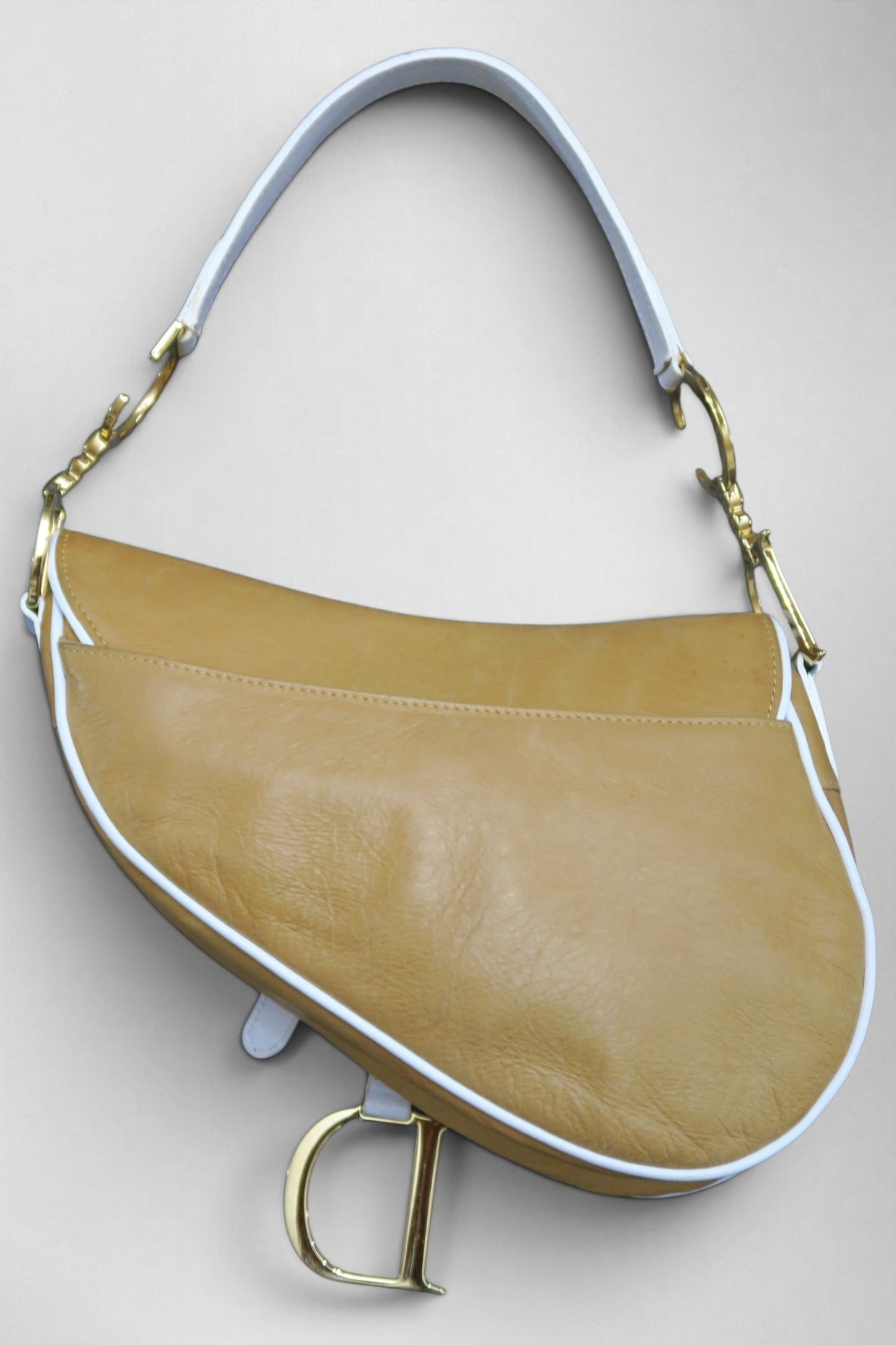 Dior 2000 runway saddle bag