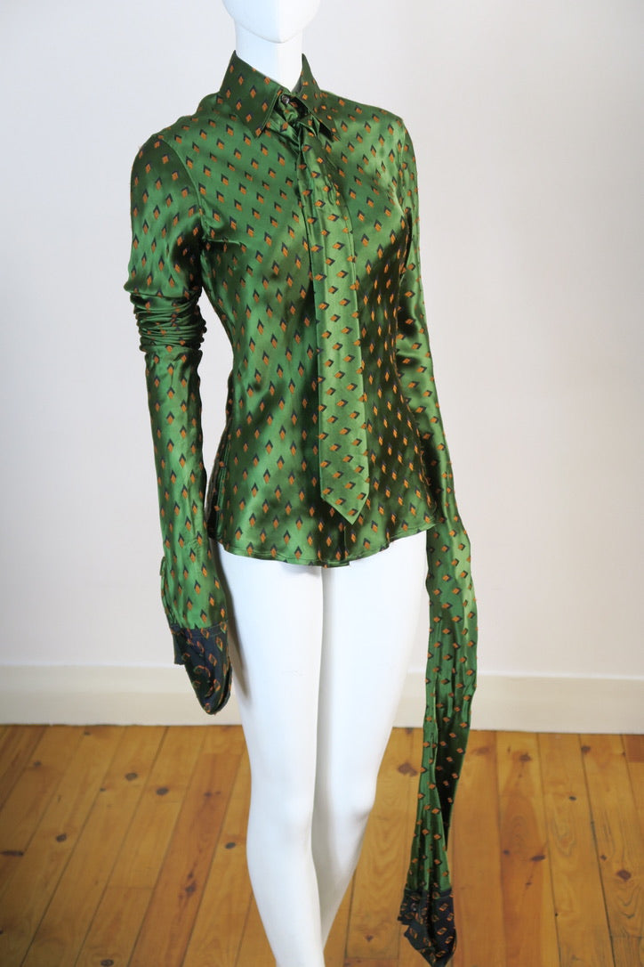 Gaultier rare printed shirt