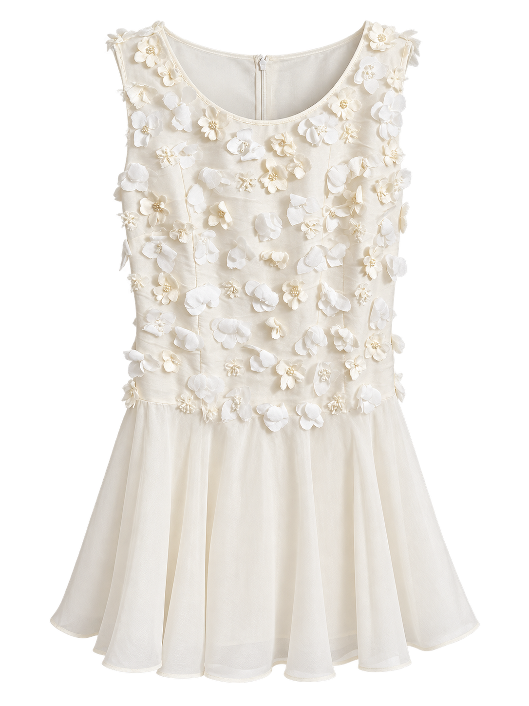 Dolce & Gabbana ivory floral embroidered bridal maxi dress