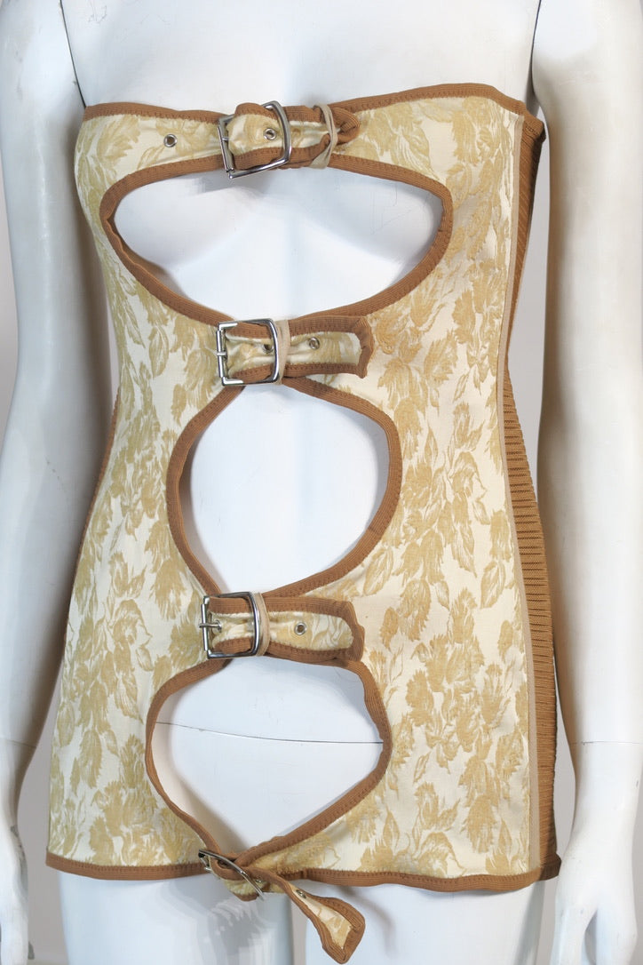 JPG cut out structured top buckles