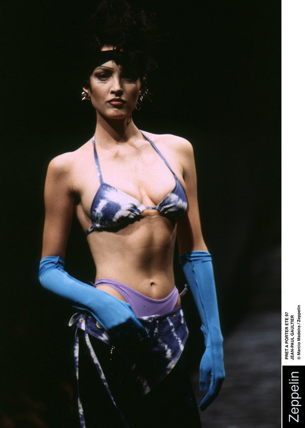Jean Paul Gaultier 1997 bikini tie dye