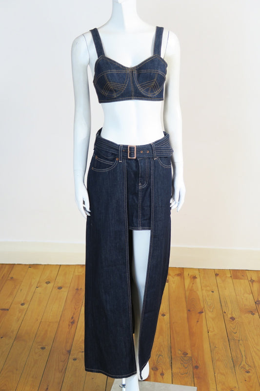 Jean Paul Gaultier Levis denim set