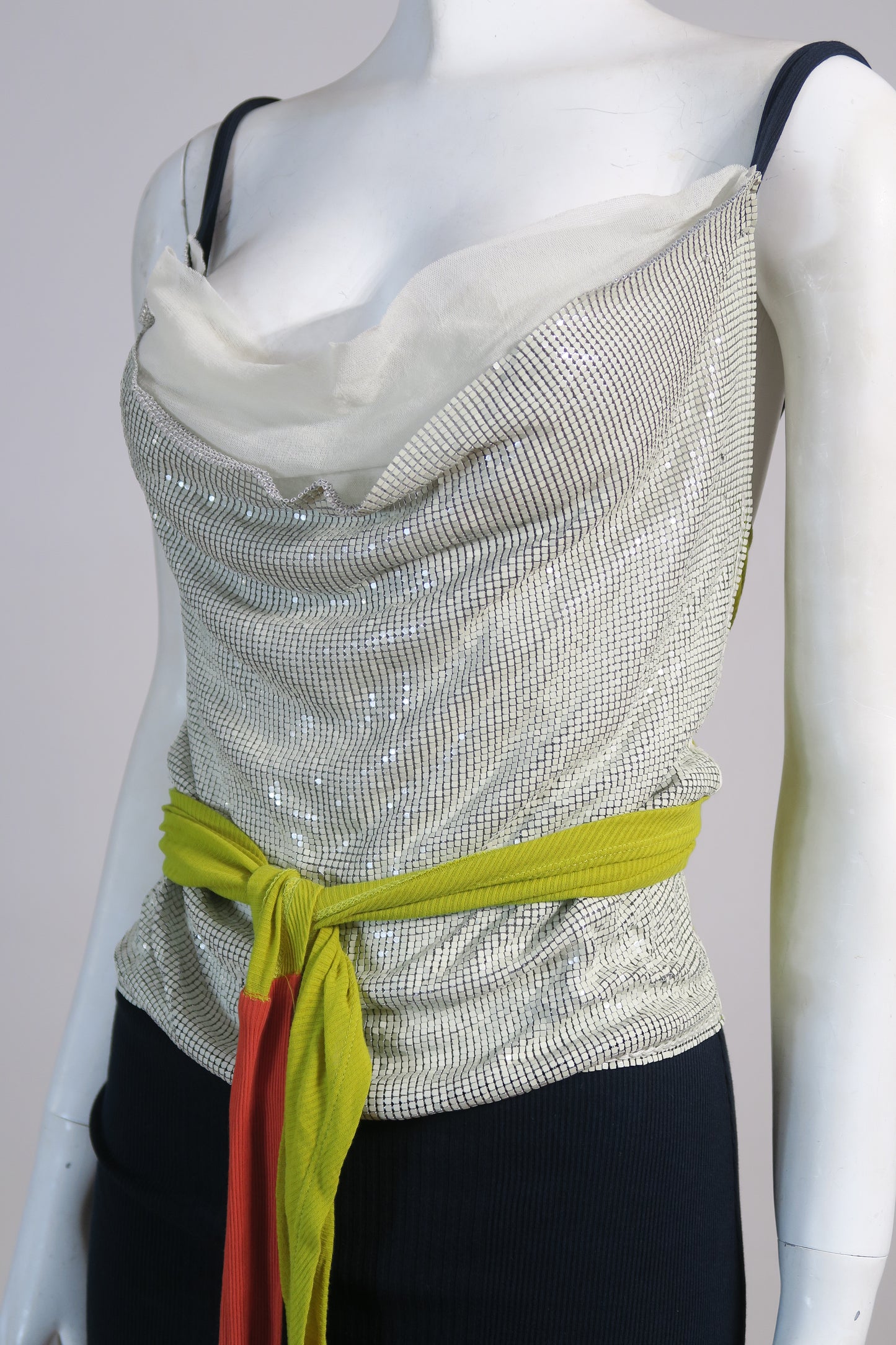 Jean Paul Gaultier mesh chainmail dress