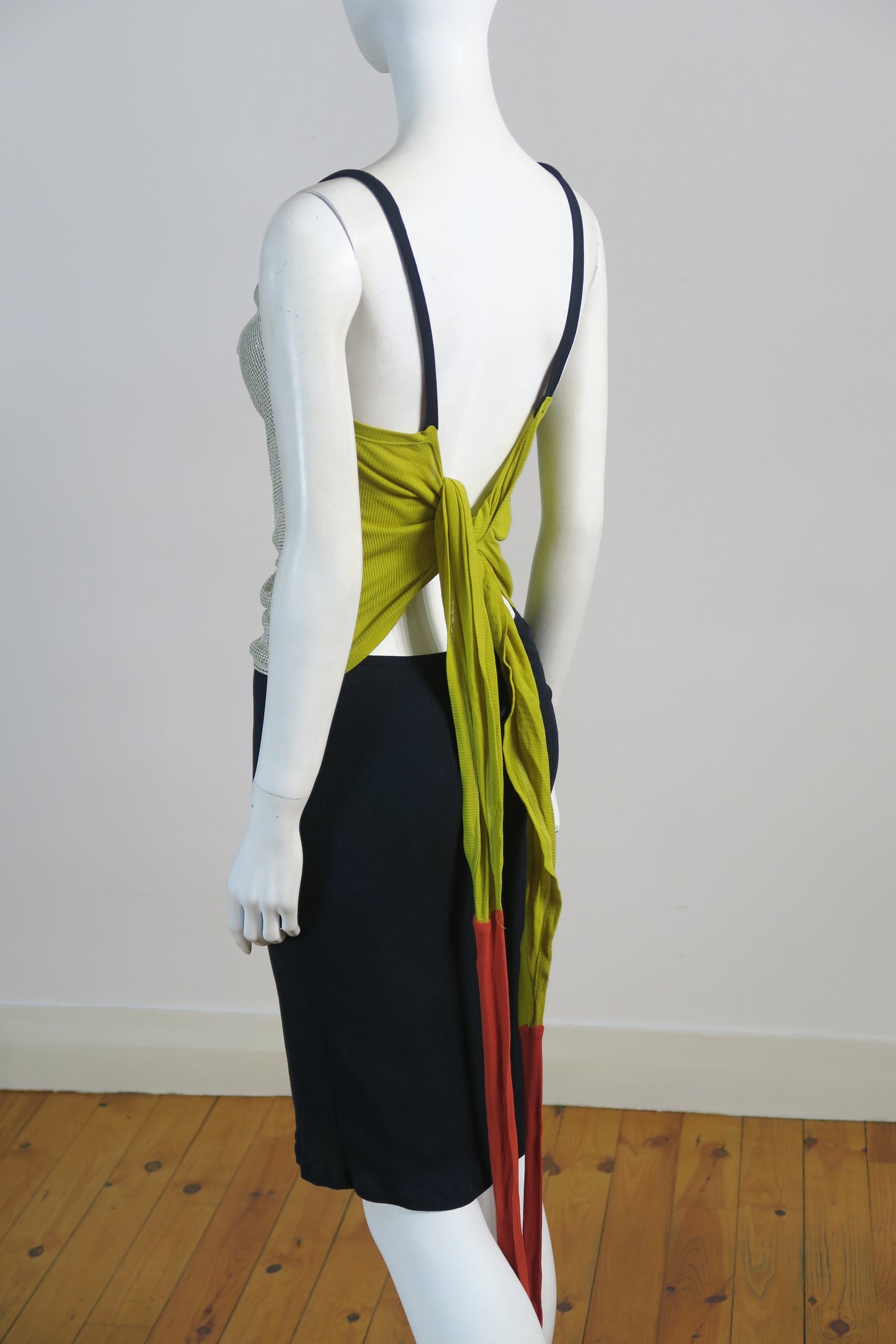 Jean Paul Gaultier metallic mesh dress