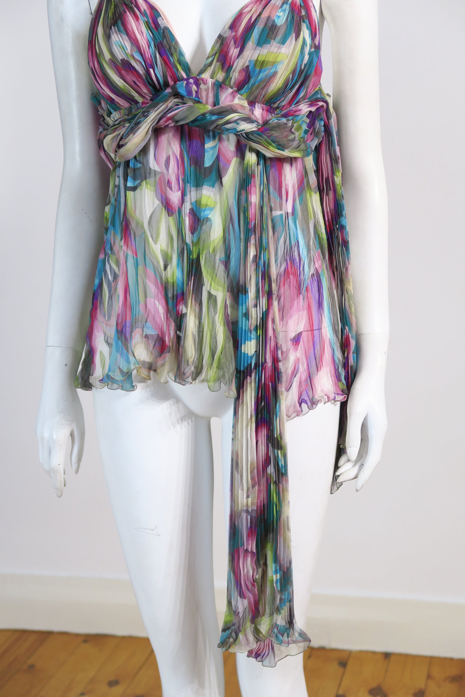 Missoni multicolor silk blouse