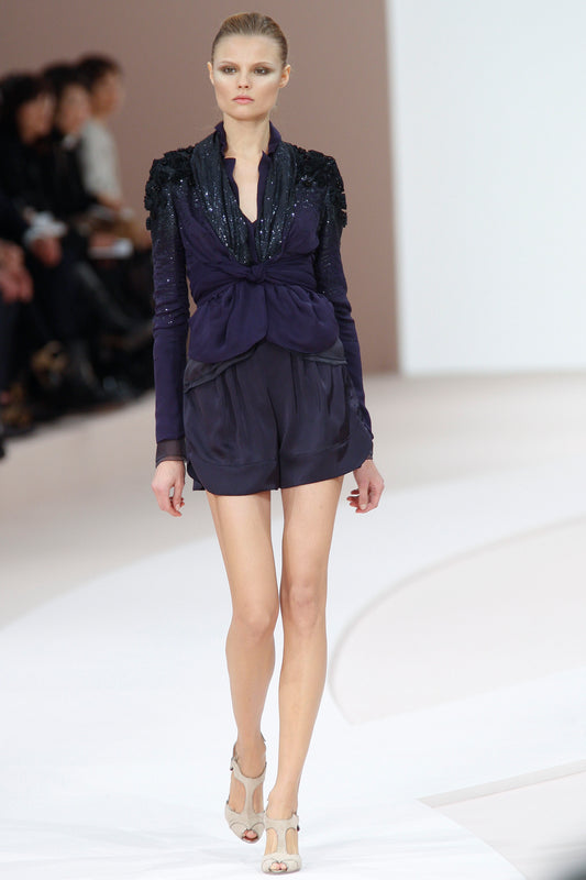Valentino spring summer 2009 silk chiffon sequins runway set