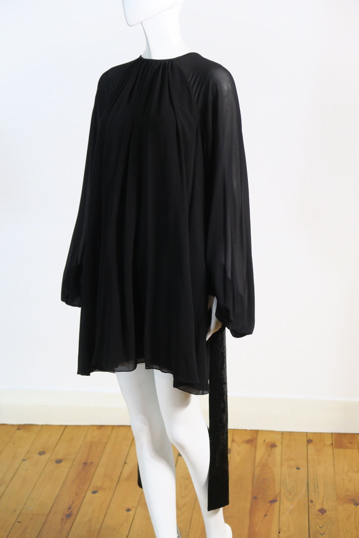 Yves Saint Laurent 2010 blouse black silk