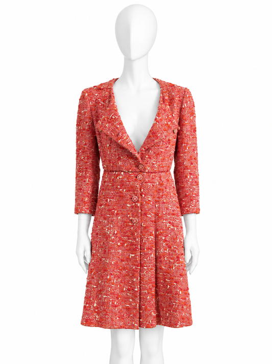 Chanel 2001 tweed dress