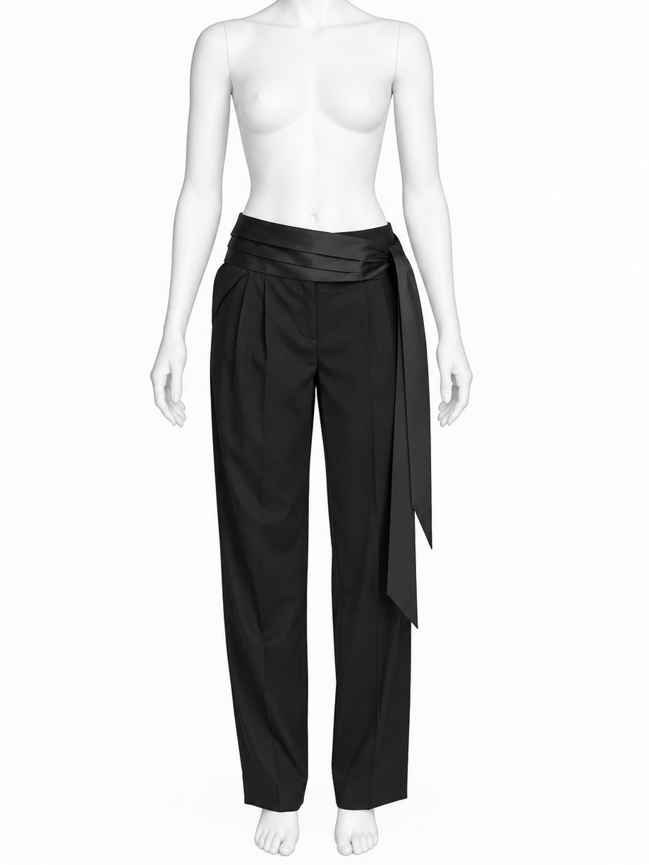 Chloé spring 2005 runway black pants