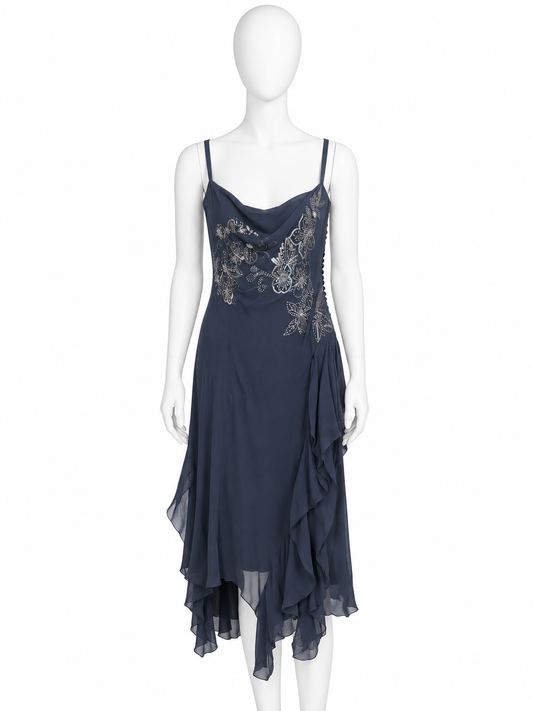 Dior fall 2006 silk beaded dress