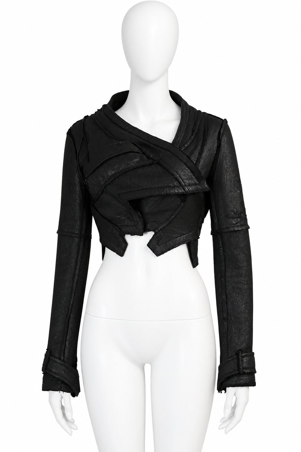 Dior astrakhan cropped sequins jacket