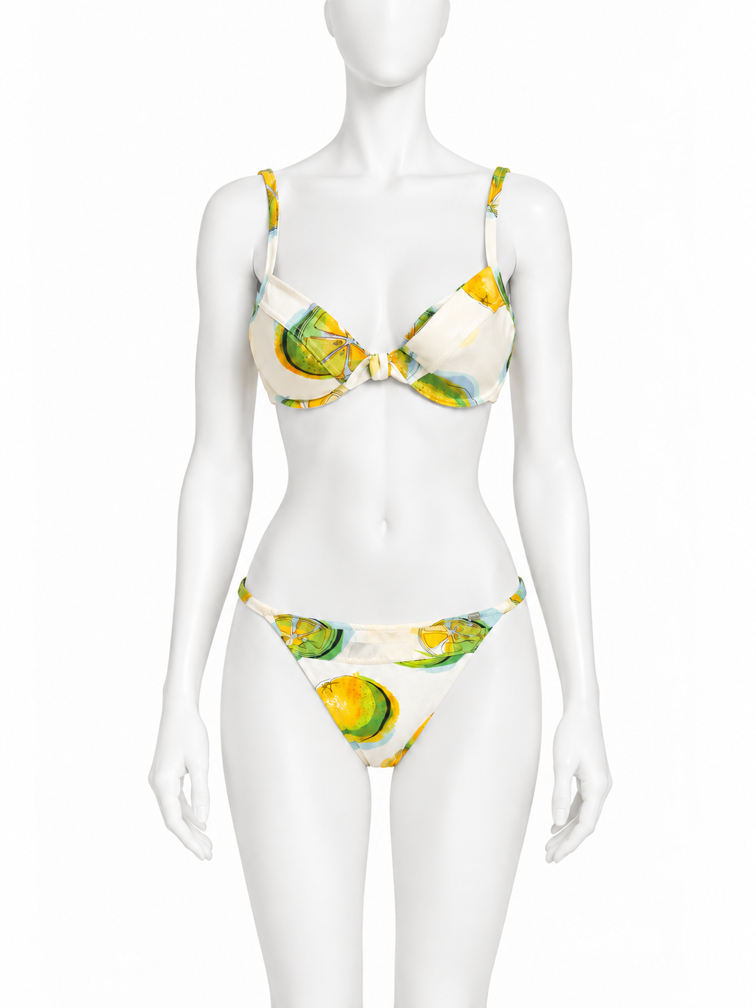 Dior citrus print bikini set