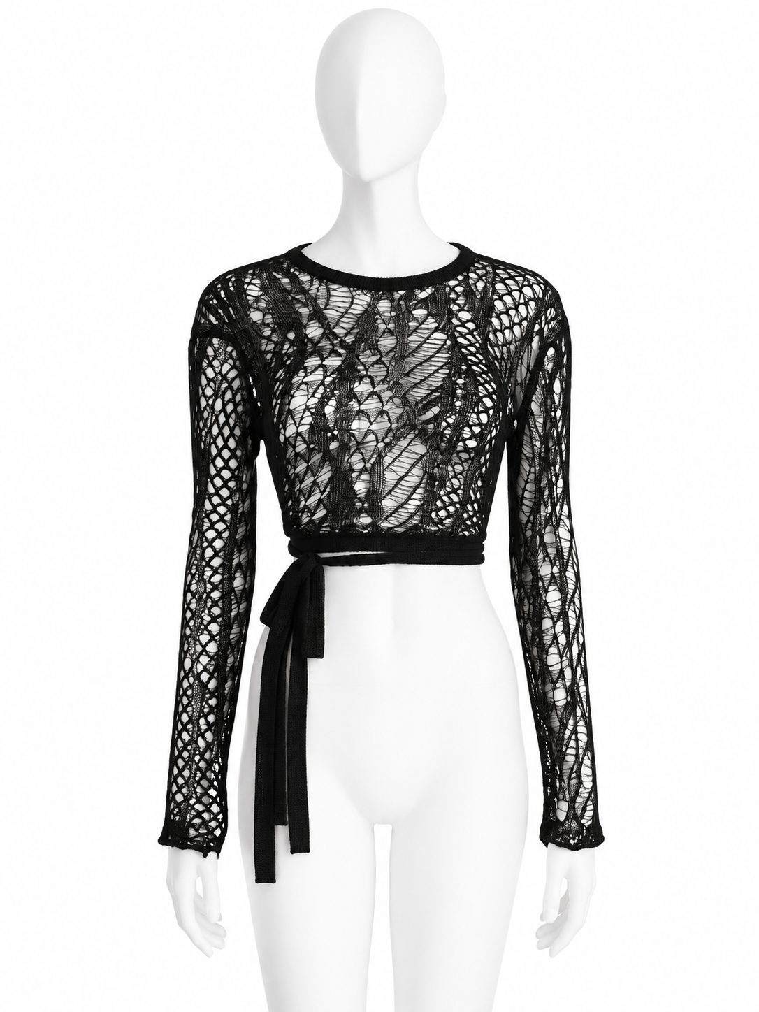 Dior knitted backless top