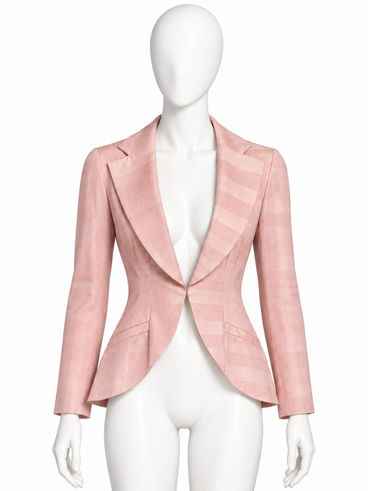 Dior Spring 1999 pale pink jacket