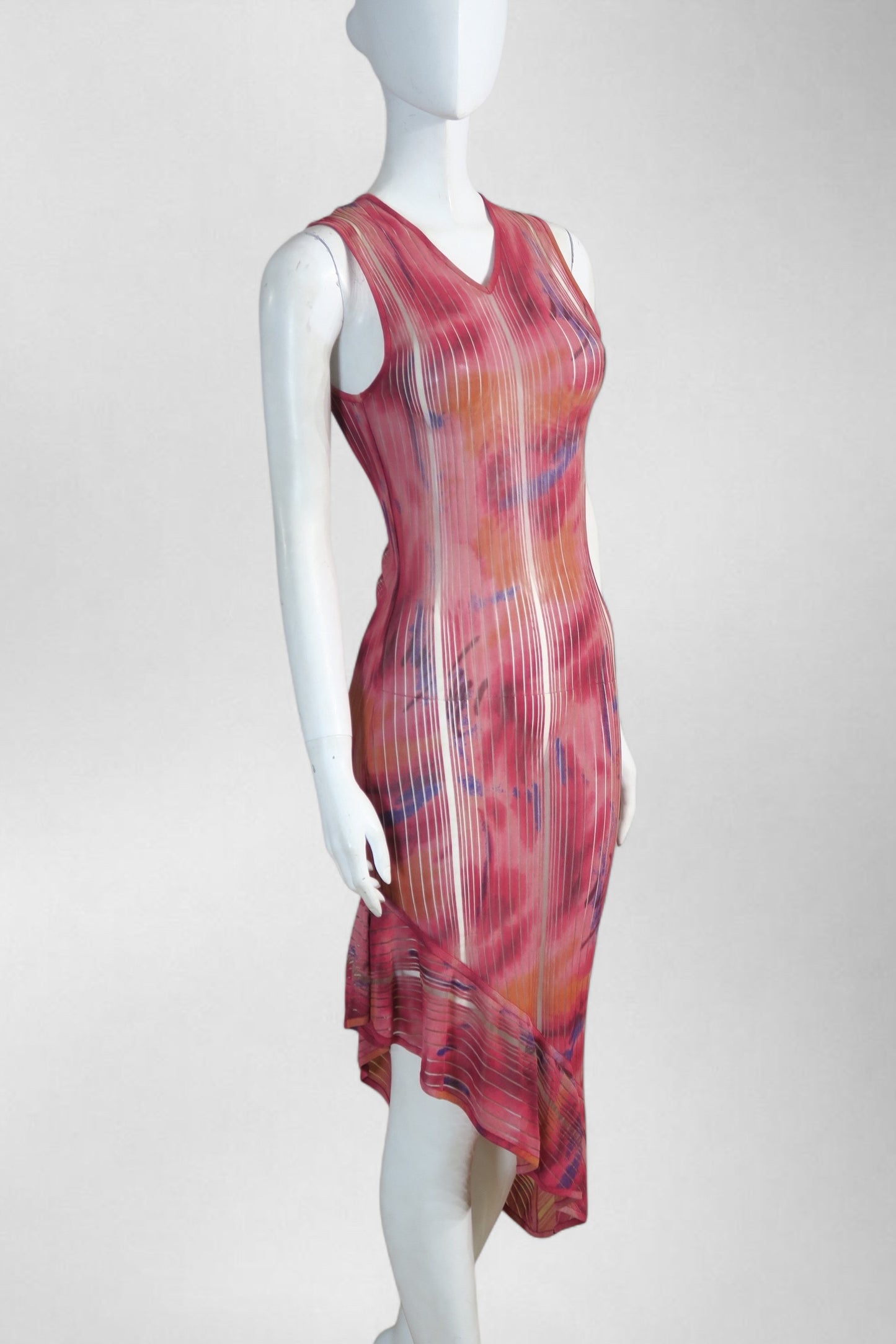 Dior spring 2001 asymmetrical dress