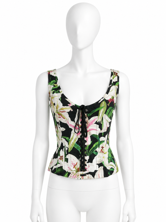Dolce & Gabbana laced up corset