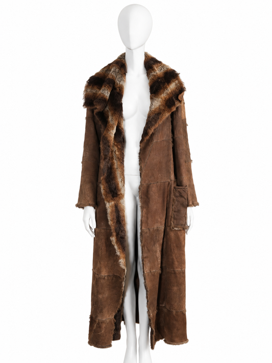 Dolce & Gabbana maxi fur jacket