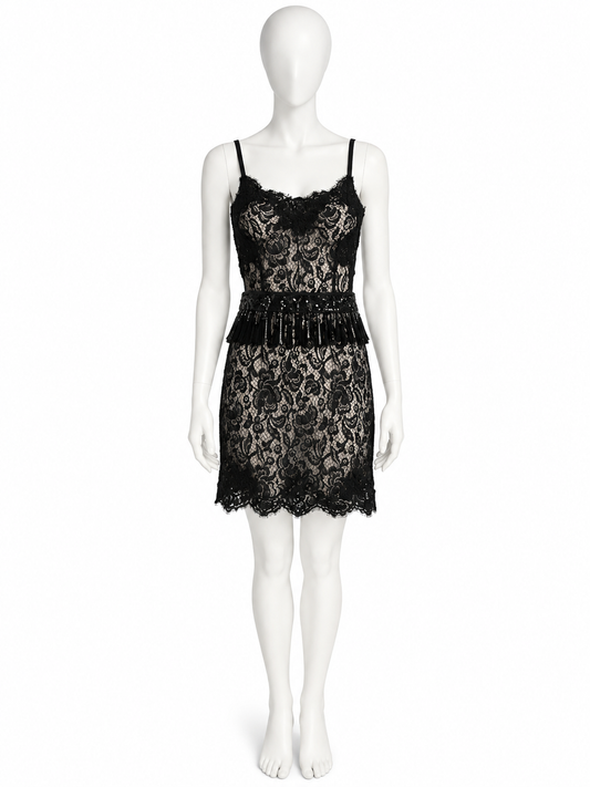 Dolce & Gabbana special piece lace sequin dress