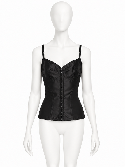Dolce & Gabbana vintage black corset top