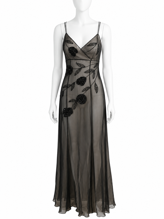 Frank Usher beaded dress