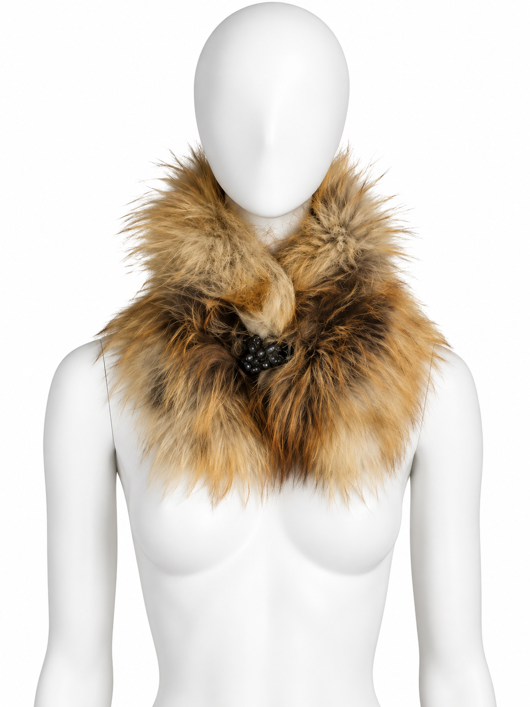 Fendi fox fur collar
