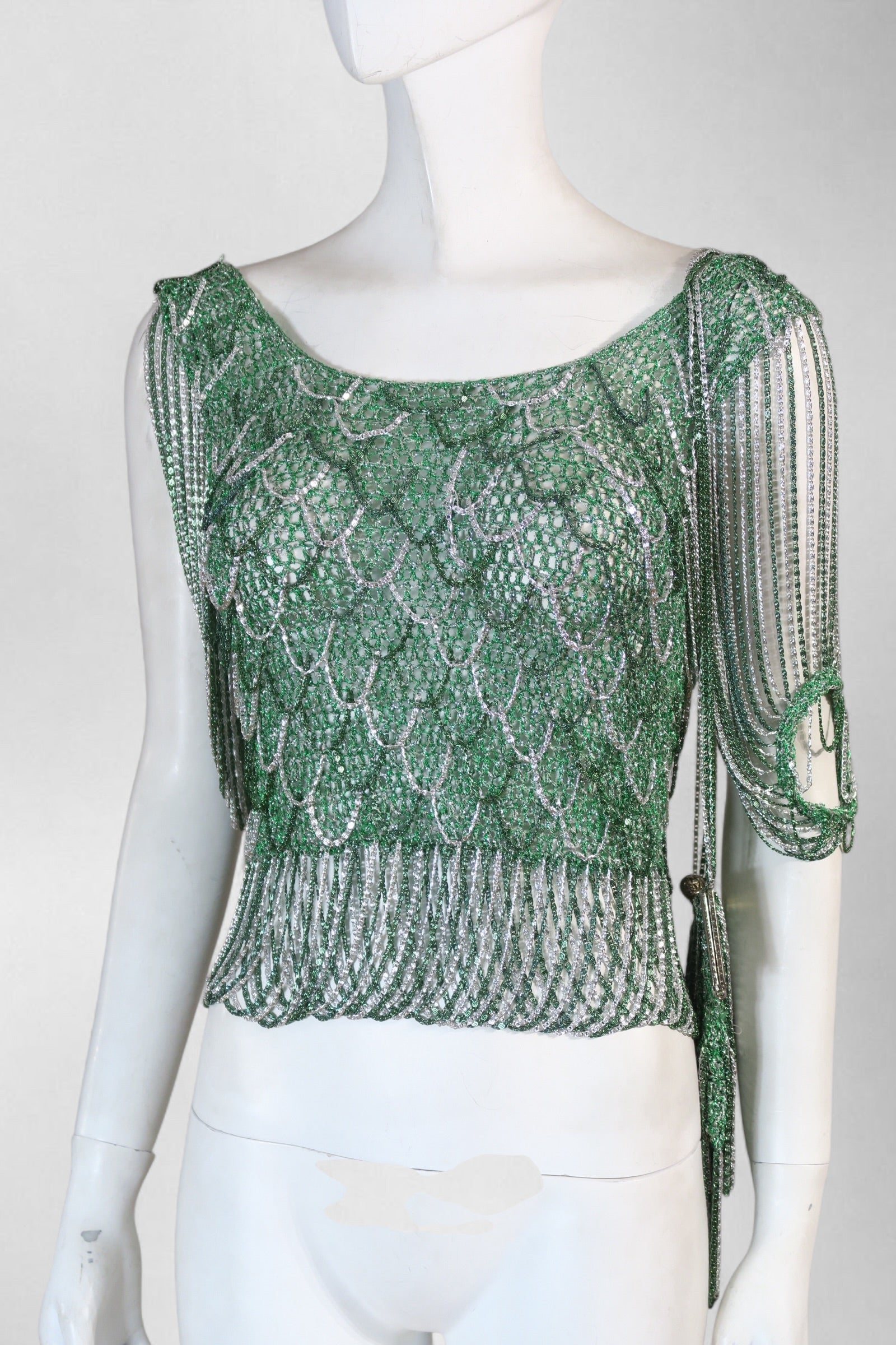 loris azzaro metal mesh set