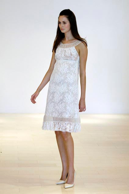 Valentino cruise 2008 runway bridal beaded dress