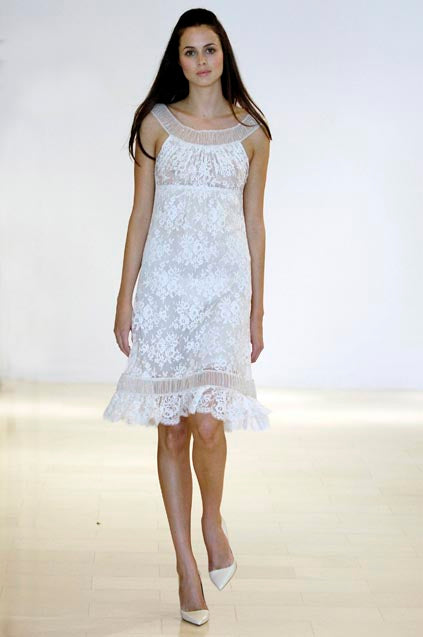 Valentino cruise 2008 runway bridal beaded dress