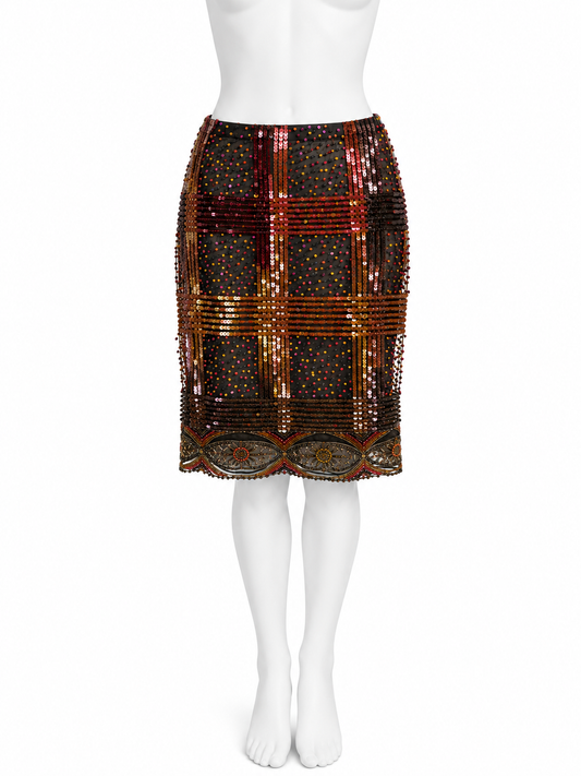 Valentino beaded skirt