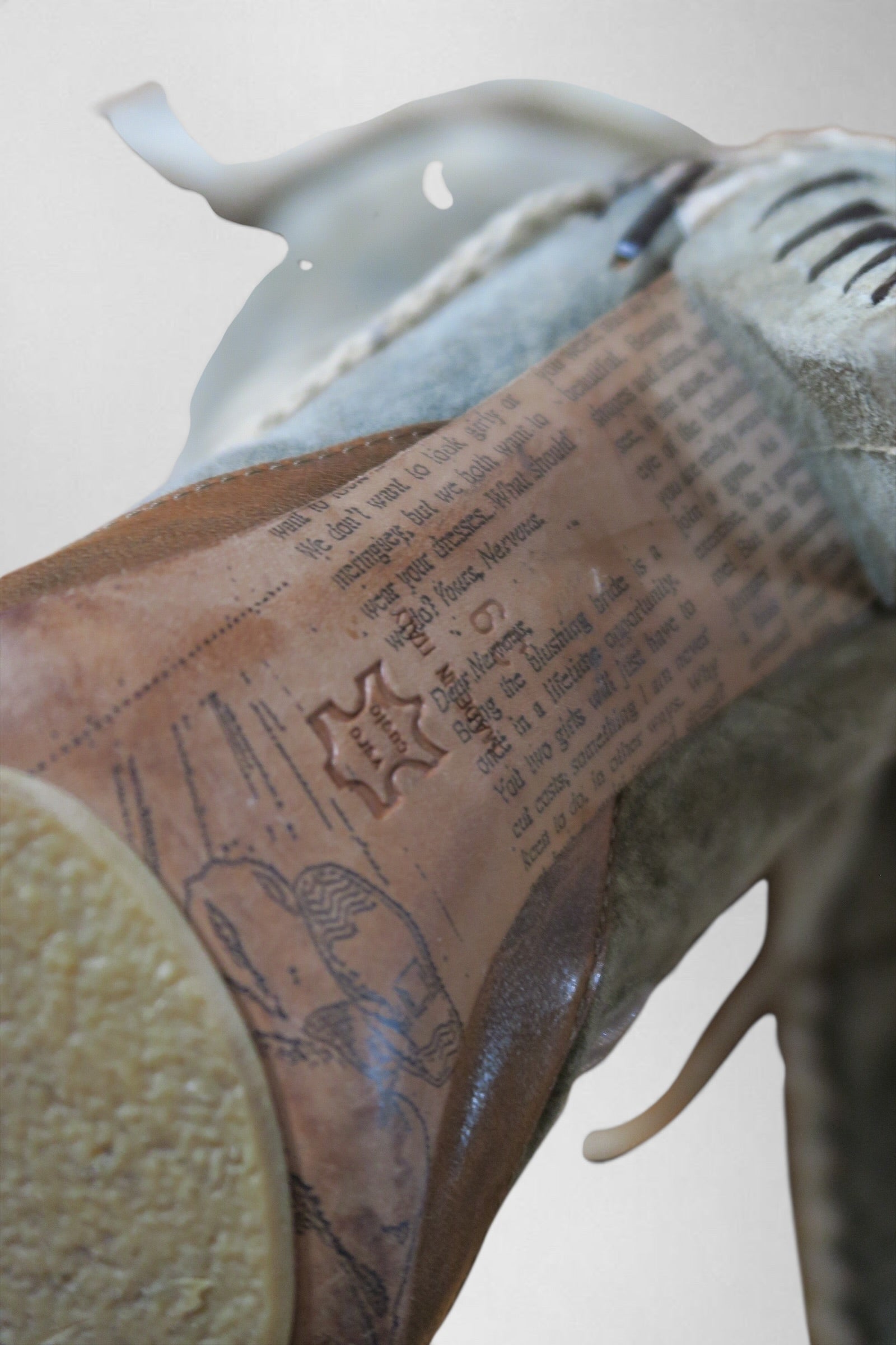vintage Galliano high heel boots